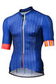 MONTON dres kratkih rukava - GESSATO - plava