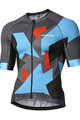 MONTON dres kratkih rukava - CINDER - siva/plava/crvena
