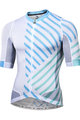 MONTON dres kratkih rukava - TRAFICCO - bijela/plava