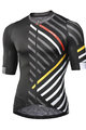 MONTON dres kratkih rukava - TRAFICCO - žuta/crna/crvena