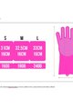 MUC-OFF rukavice za pranje bicikla - DEEP SCRUBBER - ružičasta
