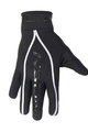 NALINI rukavice s dugim prstima - NEW PURE MID - crna