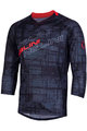 NALINI dres dugih rukava ljetni - AIS HILL MTB - crna/crvena