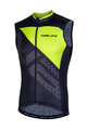 NALINI dres bez rukava - AIS VOLATA 2.0 - crna/žuta