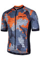 NALINI dres kratkih rukava - AIS CROSS 2.0 MTB - siva/narančasta