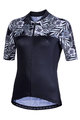 NALINI dres kratkih rukava - AIS MODERNA 2.0 LADY - siva/crna