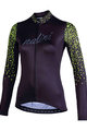NALINI dres dugih rukava zimski - AIS LW 2.0 LADY SMR - crna/žuta
