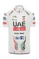 PISSEI dres kratkih rukava - UAE TEAM EMIRATES 2024 KIDS - crna/bijela/crvena