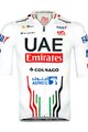 PISSEI dres kratkih rukava - UAE TEAM EMIRATES OFFICIAL 2024 - bijela/crvena/crna