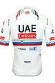 PISSEI dres kratkih rukava - UAE TEAM EMIRATES SLOVENIAN 2024 - bijela/crvena
