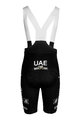 PISSEI kratke hlače s tregerima - UAE TEAM EMIRATES 2024 MAGISTRALE - crna