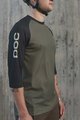 POC dres kratkih rukava - MTB PURE 3/4 - crna/zelena