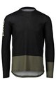 POC dres dugih rukava ljetni - MTB PURE - zelena/crna