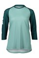 POC dres kratkih rukava - MTB PURE 3/4 LADY - plava/svjetloplava