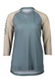 POC dres kratkih rukava - MTB PURE 3/4 LADY - svjetloplava/bež