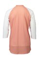 POC dres kratkih rukava - MTB PURE 3/4 LADY - bijela/ružičasta