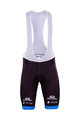 BONAVELO kratke hlače s tregerima - AG2R 2017 - plava/crna