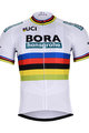 dres kratkih rukava - BORA UCI 2018 - višebojna/bijela
