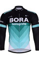 dres dugih rukava zimski - BORA 2018 WINTER - crna/zelena
