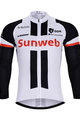 dres dugih rukava zimski - SUNWEB 2018 WINTER - bijela/crna
