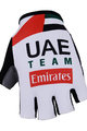 rukavice s kratkim prstima - UAE 2018 - bijela/crvena/crna
