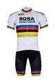 BONAVELO kratki dres i kratke hlače - BORA UCI 2018 - bijela/crna