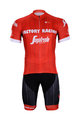 BONAVELO kratki dres i kratke hlače - TREK RED 2018 - crna/crvena