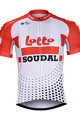 BONAVELO dres-nohavice-rukavice-ponožky-čiapka - LOTTO SOUDAL 2019 - bijela/crna/crvena