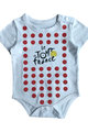 dječji bodi - TOUR DE FRANCE II  - crvena/bijela