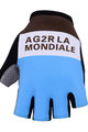 BONAVELO rukavice s kratkim prstima - AG2R 2019 - plava/smeđa/bijela