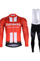 BONAVELO dugi dres i hlače - SUNWEB 2019 SUMMER - crna/crvena