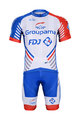 BONAVELO kratki dres i kratke hlače - GROUPAMA FDJ 2019 - crvena/bijela/plava