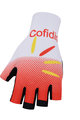 BONAVELO rukavice s kratkim prstima - COFIDIS 2020 - crvena/bijela