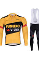 BONAVELO zimski dres i hlače - JUMBO-VISMA 2020 WNT - crna/žuta