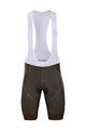 BONAVELO kratke hlače s tregerima - AG2R 2020 - smeđa