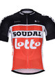 BONAVELO dres kratkih rukava - LOTTO SOUDAL 2020 - crna/crvena