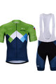 BONAVELO kratki dres i kratke hlače - SLOVENIA - plava/zelena