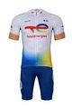 BONAVELO kratki dres i kratke hlače - TOTAL ENERGIES 2024 - žuta/bijela/plava