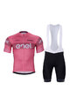 BONAVELO kratki dres i kratke hlače - GIRO D´ITALIA - crna/ružičasta