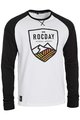 ROCDAY majica dugih rukava - CREST - bijela/crna