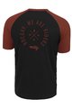 ROCDAY dres kratkih rukava - ROOST - crvena/crna