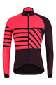 SANTINI dres dugih rukava zimski - SVOLTA WINTER - crna/bodro