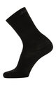 SANTINI čarape klasične - WOOL - crna