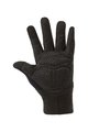SANTINI rukavice s dugim prstima - COLORE - crna