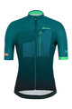 SANTINI dres kratkih rukava - LA VUELTA 2019 - zelena/plava