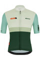 SANTINI dres kratkih rukava - LA VUELTA 2021 - zelena