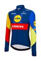 SANTINI dres dugih rukava zimski - LIDL TREK 2024 - žuta/crvena/plava