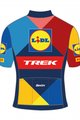 SANTINI dres kratkih rukava - LIDL TREK 2024 KIDS - žuta/crvena/plava