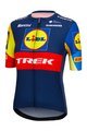 SANTINI dres kratkih rukava - LIDL TREK 2024 LADY - plava/žuta/crvena