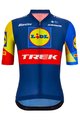 SANTINI dres kratkih rukava - LIDL TREK 2024 TEAM ORIGINAL - crvena/žuta/plava